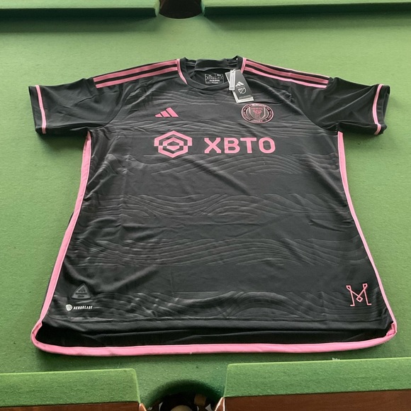 LIONEL MESSI INTER MIAMI CF 2023 AUTHENTIC AWAY JERSEY BY ADIDAS